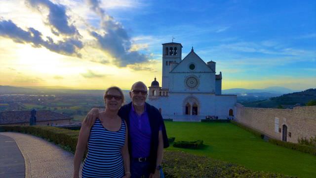 Our day-trip to Assisi provides beautiful views of the Umbrian landscape and scenery